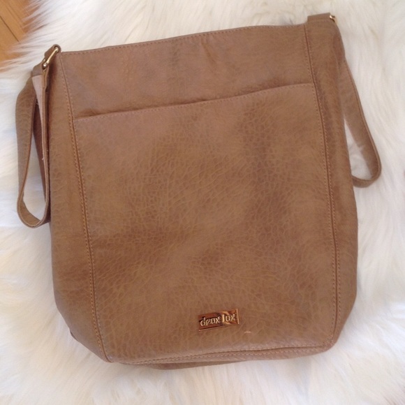 Deux Lux Oversized Taupe Bag - Picture 7 of 8